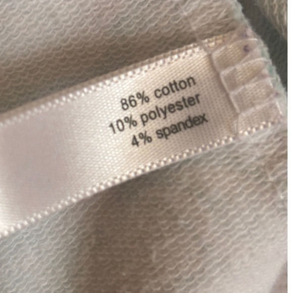 Fashion Bug Lightweight Sweatshirt XL White Mint Floral 3/4 Sleeve Cottagecore - Picture 6 of 9